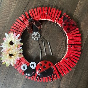 Ladybugs wreath